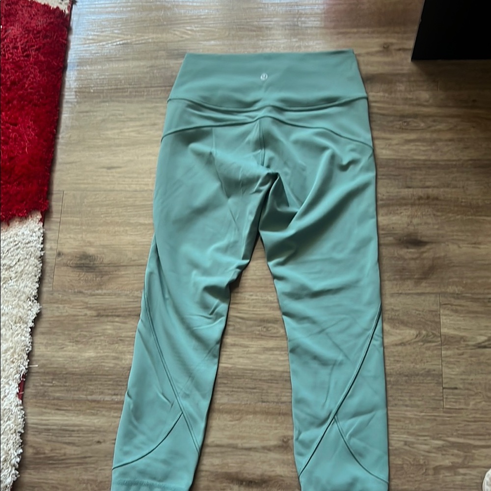 Green High-Waisted Leggings